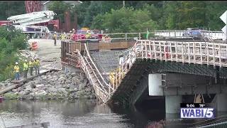 MaineDOT investigating cause of partial bridge collapse in Old Town