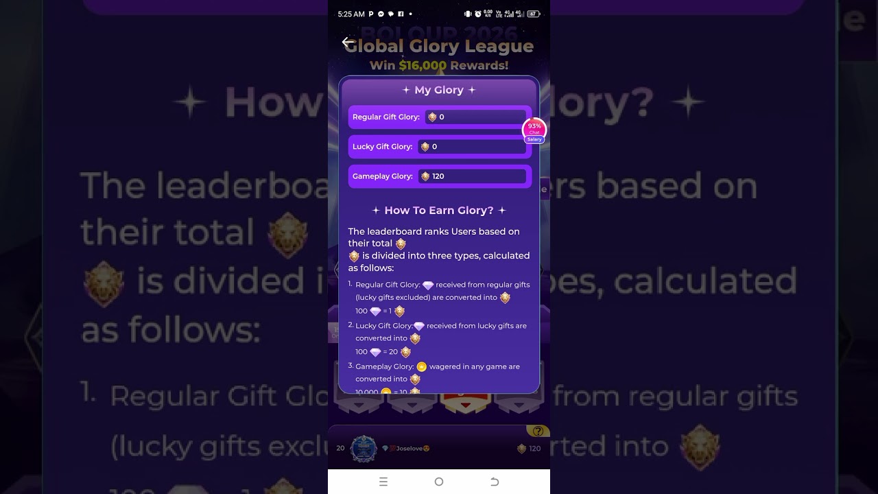How to join event on boloup (Global Glory League)