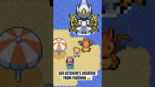 Ash Ketchum’s vacation from Pokemon #pokemon #shorts