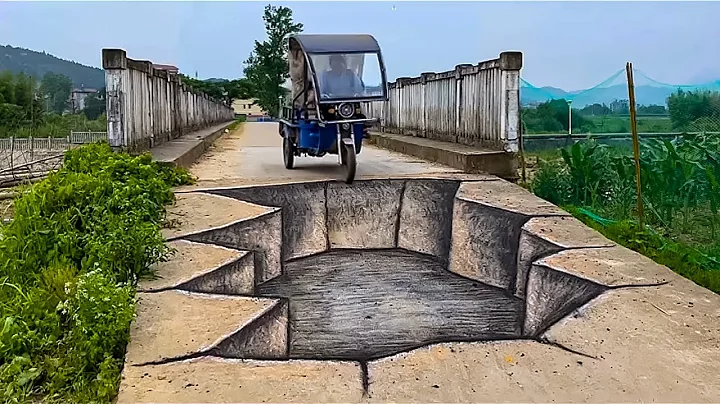 Amazing 3D Painting Art Just For Fun
