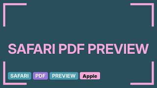 Apple: Convert HTML to PDF with page margins and hyperlinks