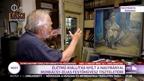 July 26, 2016–85th Birthday Celebration & Life’s Work Exhibition, Nagybanya, Romania