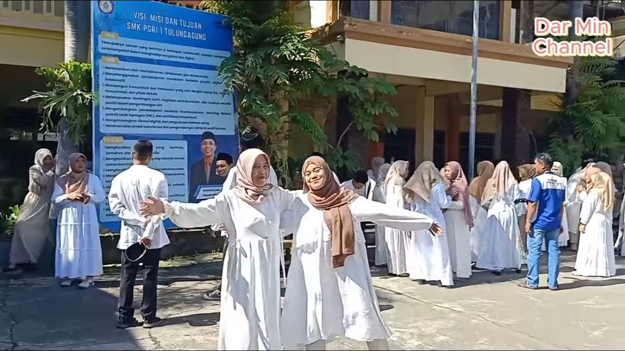 Behind The Scene Ucapan Ramadhan SMK PGRI 1 Tulungagung 2026