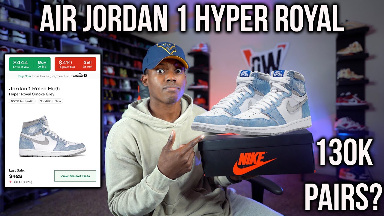 DO NOT PAY RESELL For Air Jordan 1 Hyper Royal! How To Cop for RETAIL! -  YouTube