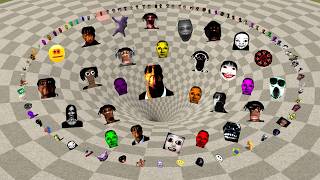 Nicos Nextbots, Obunga Family, Juandale Pringle, Selene Delgado In FUNNEL! Garry's Mod