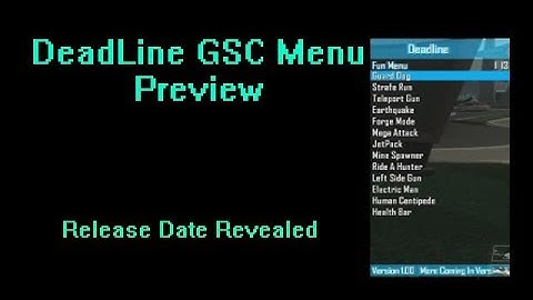 [Bo2 1.19/GSC] [Preview] Deadline By LoyalModz And MotionFlexMods (Myself)