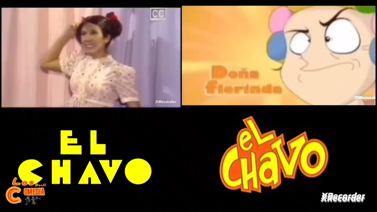 EL CHAVO DEL OCHO vs el chavo animado .