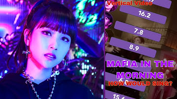 How would TWICE sing - MAFIA IN THE MORNING (ITZY) -Vertical Video | Line Distribution