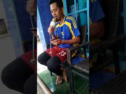 Cek sound Mic Blutooth karaoke dengan lagu \