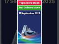 top gainers🟢and losers stock🔴 stock market me top gainers and losers 🔥 #gainers #Losers