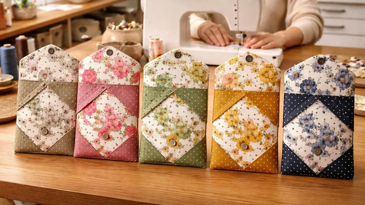 2 Cute and Extremely Easy Gift Sewing Ideas Done In 10 Minutes 🎁 Gift Sewing Ideas 🛍