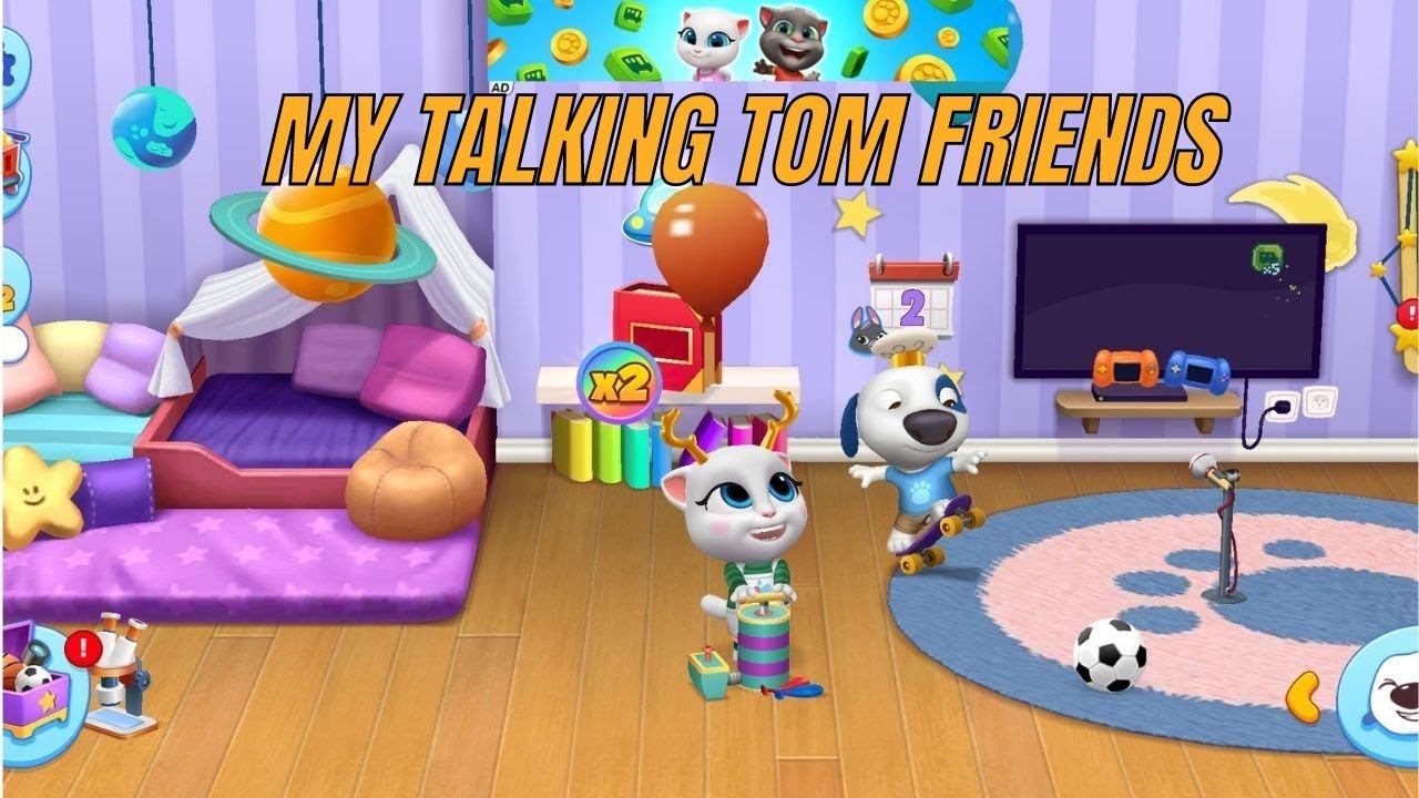Tom Us My Talking Tom Friends - AMONG US - R.I.P TOM - YouTube