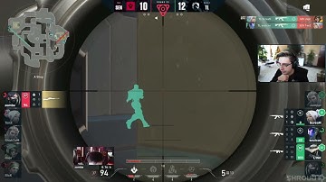 Shroud reacts to zombs 1v3 clutch