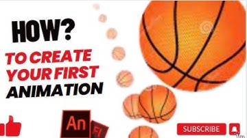 Bouncing ball animation adobe animate tutorial