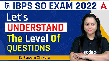 IBPS SO Level Of Questions Asked By Rupam Chikara