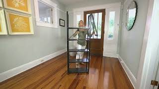 Origami Foldable Steel 6Tier Bookshelf