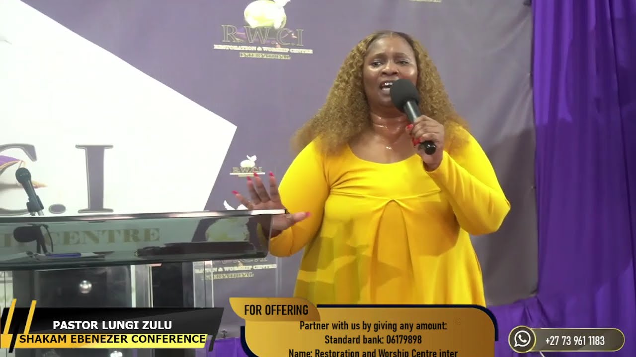 Ps Lungi Zulu - The storm shall be silenced