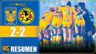 Download Lagu PARTIDAZO EL TIGRES FEMENIL VS AMERICA 2-2 | RESUMEN GOLES | LIGA MX MP3