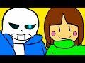 Glitchtale - САНС ПРОТИВ ЧАРЫ! [Undertale - Андертейл Гличтейл]