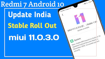 Redmi 7 Android 10 Update  | redmi 7 new update | redmi 7 android 10 india stable roll out