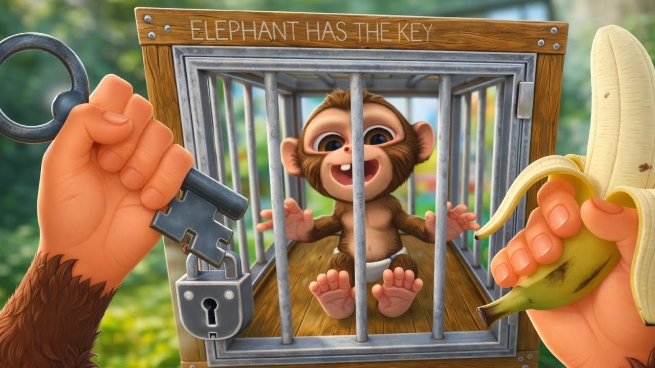 Helping My Baby Monkey ESCAPE! - I Am Monkey VR