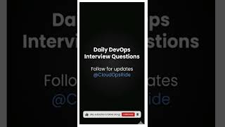 DevOps Interview Series | Question 1