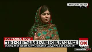 Information Now I want to be a Politician: Malala's Nobel Prize Acceptance Speech Guide