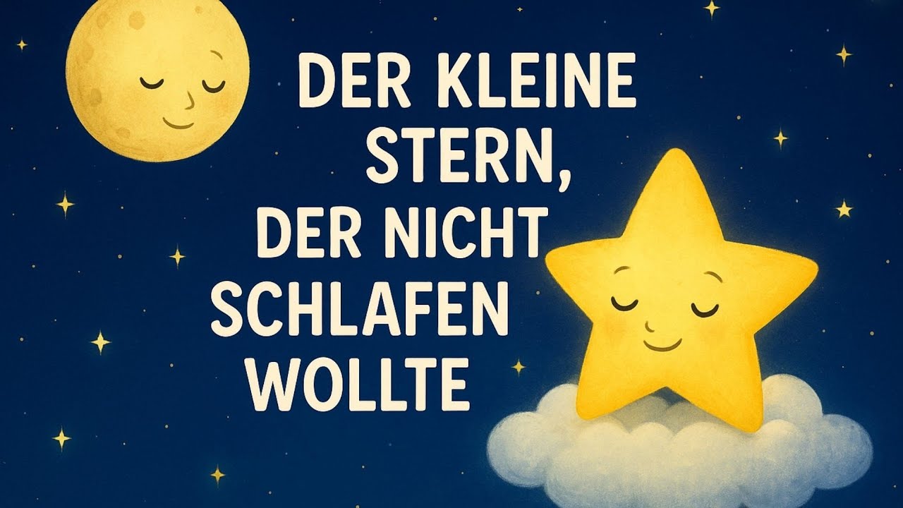 Der kleine Stern, der nicht schlafen wollte | Gute-Nacht-Geschichte für Kinder 
