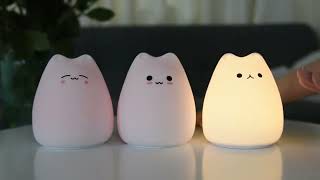 The PurRGB Soft Touch Silicone Night Light screenshot 5