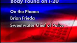 Body found along I-20 in Sweetwater