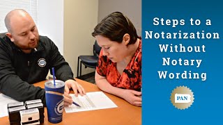 Famous Steps to a Notarization Without Notary Wording Profile