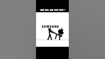 Samsung vs Apple FIGHT! 🥊 Who Will Reign Supreme? 🔥📱#viralvideo #shorts