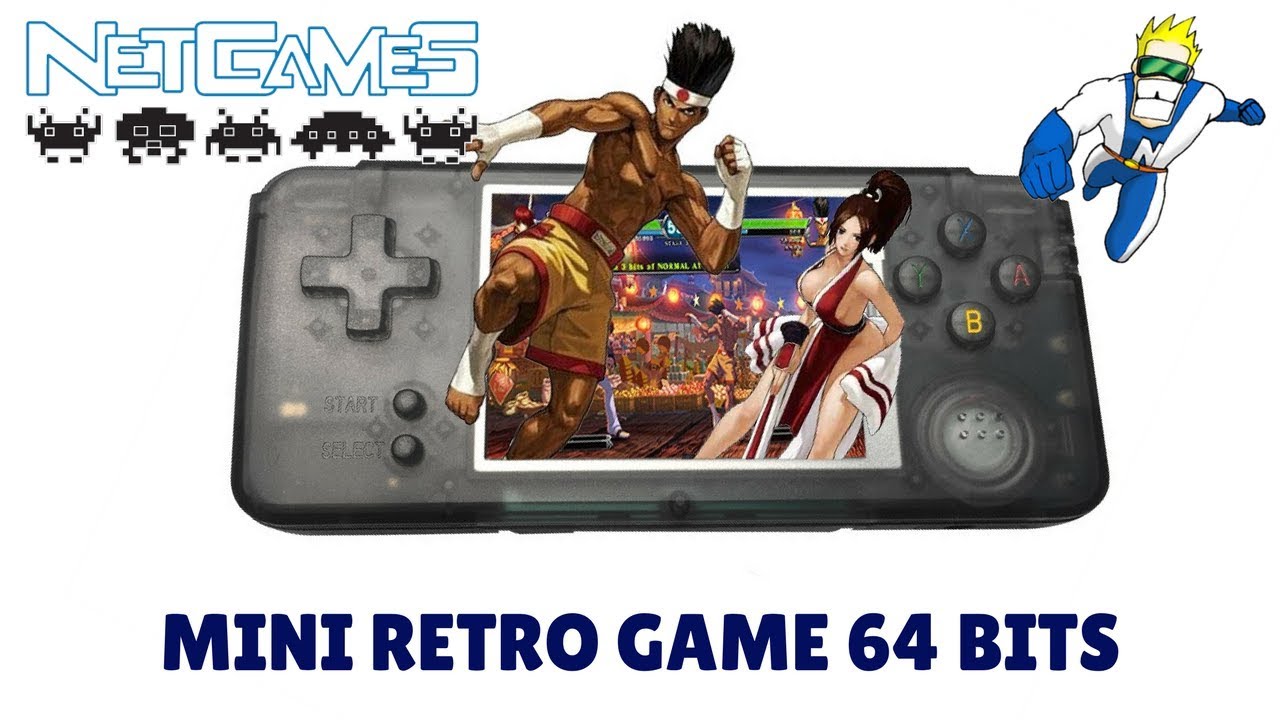 La console portable Mini Retro Game 64 bits YouTube