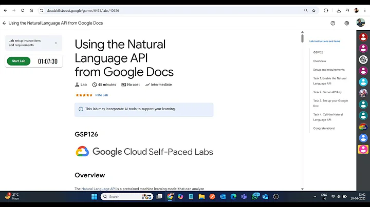 Using the Natural Language API from Google Docs || Lab Solution || Google Cloud Arcade 2025