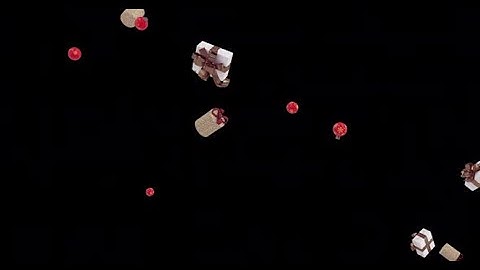 Christmas 2024 Gift Box Fall Loop 4K | Motion Graphics template - Envato elements