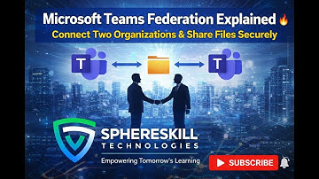 Microsoft Teams Federation Explained 🔥 Connect Two Organizations & Share Files Securely