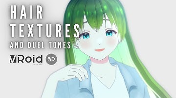 vroid hair textures aren