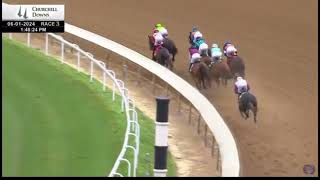 Churchill Downs Race 3 Full Replay | Barbratina | Allowance Optional Claiming Win