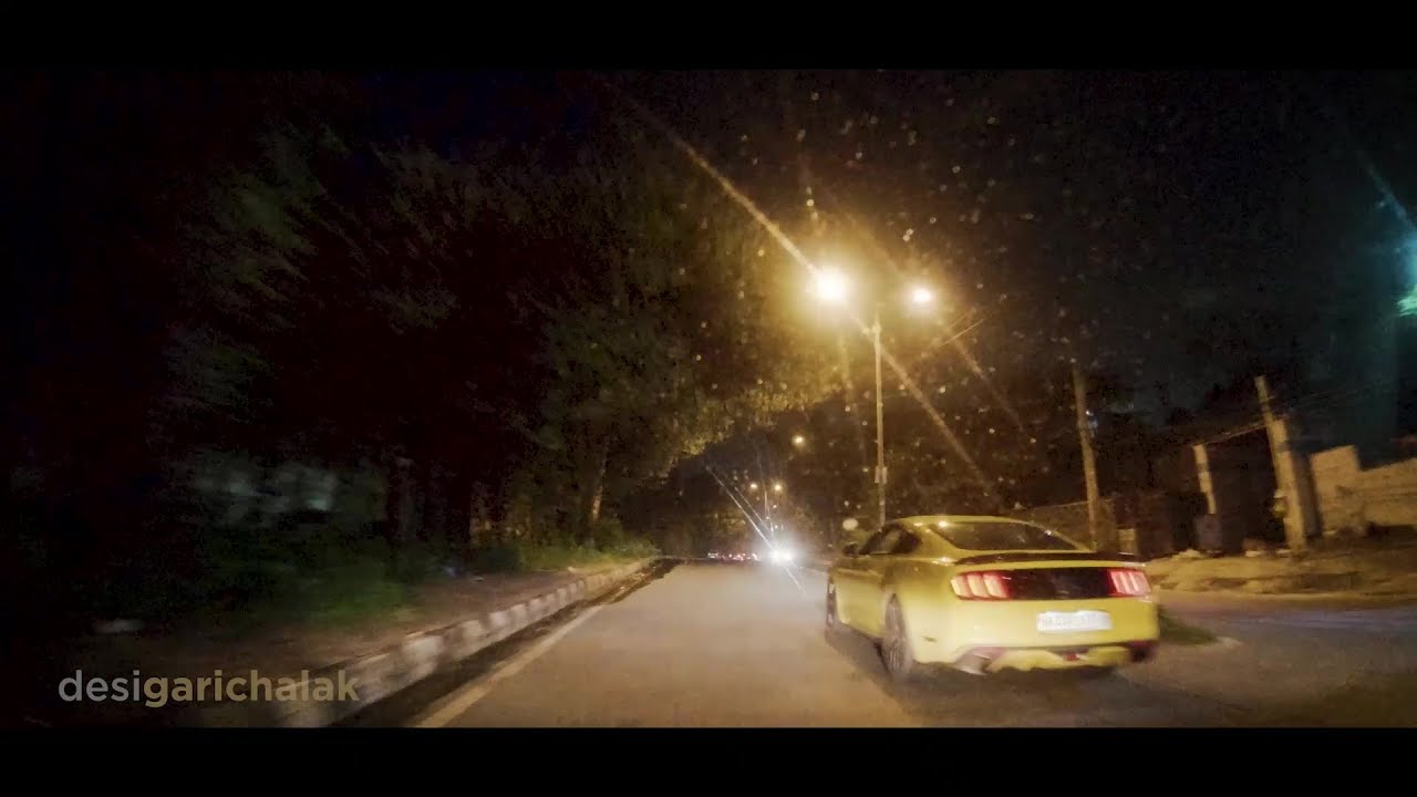 NEW DELHI NIGHT CAR DRIVE ASMR VIDEO WIDE ROADS YouTube