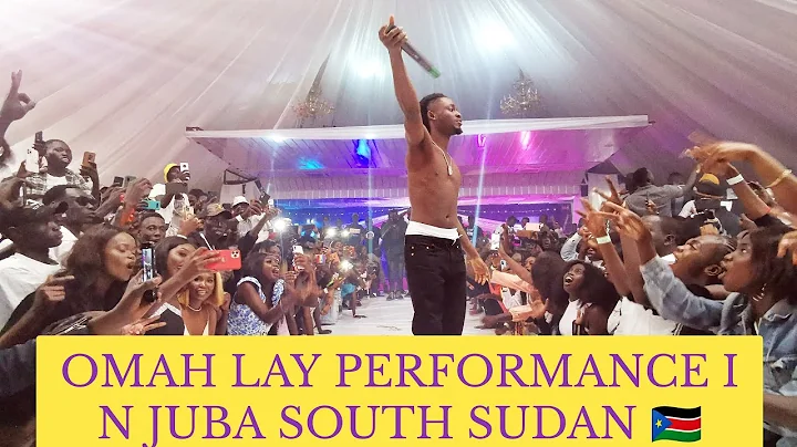 Omah lay performance in juba // Full performance in freedom hall