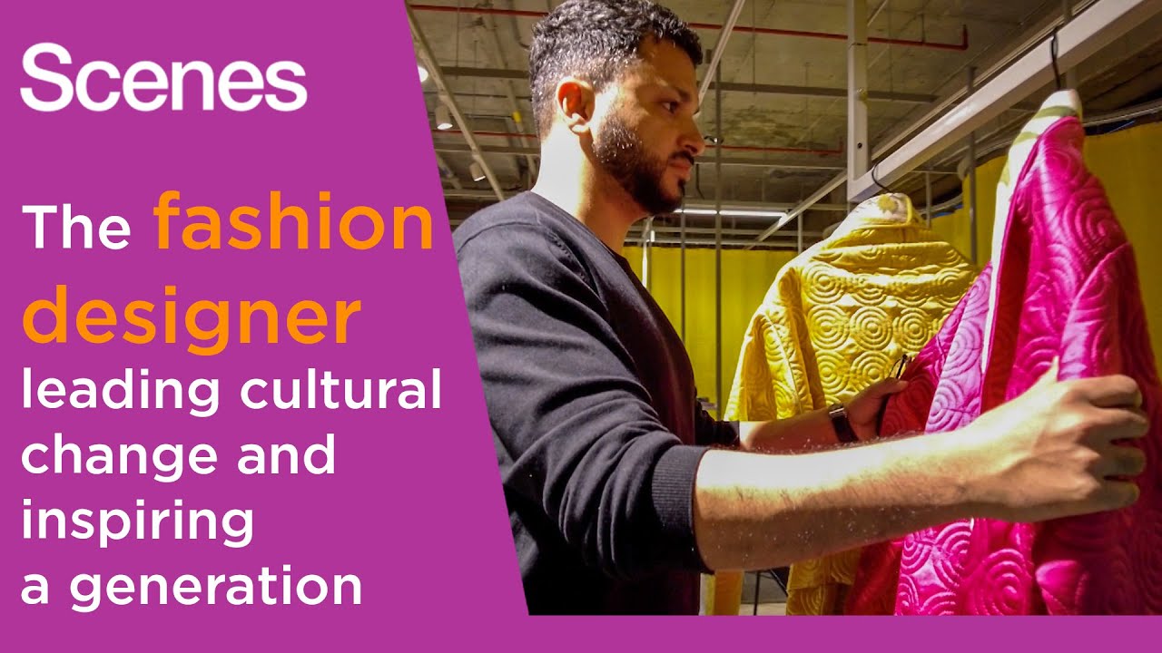Scenes: Qatar's first male fashion designer leads cultural change and inspires a generation