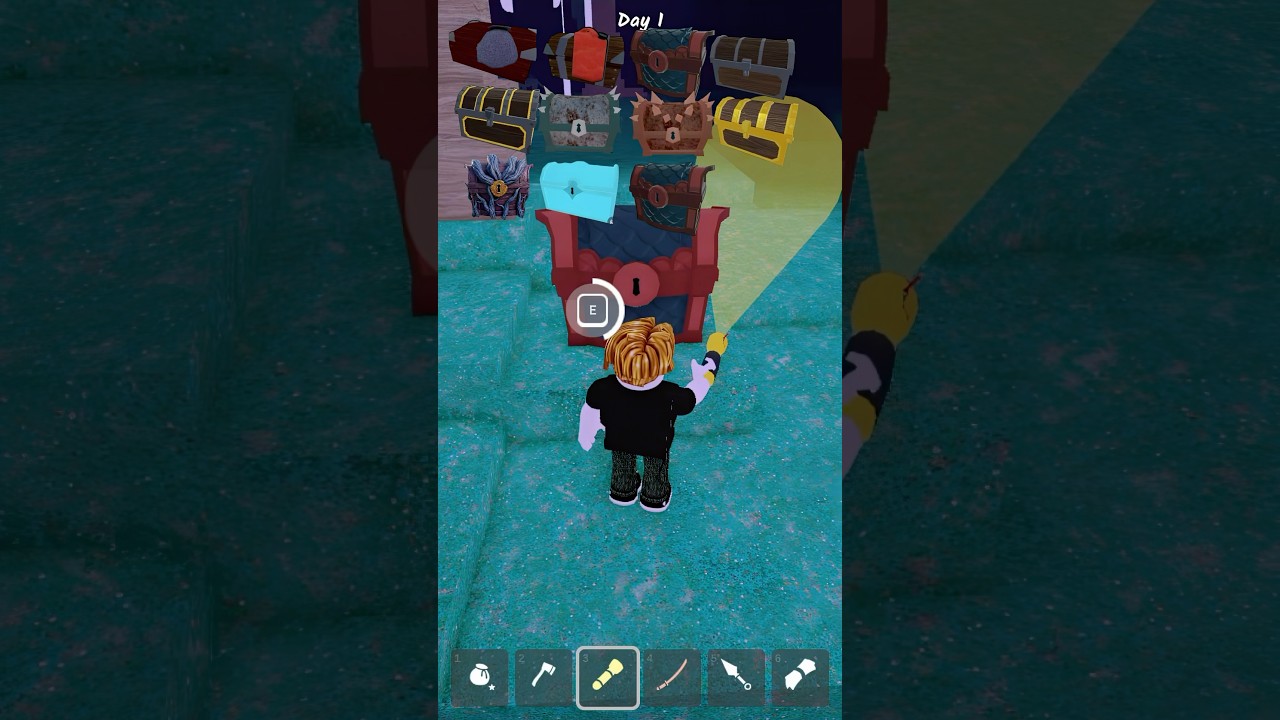 I Found a RUBY on DAY 1 and All the Chests 💨 | Roblox 99 Nights 