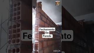 fechamento de parede para quarto #obra #pedreiro #construção