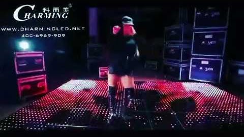led dance floor