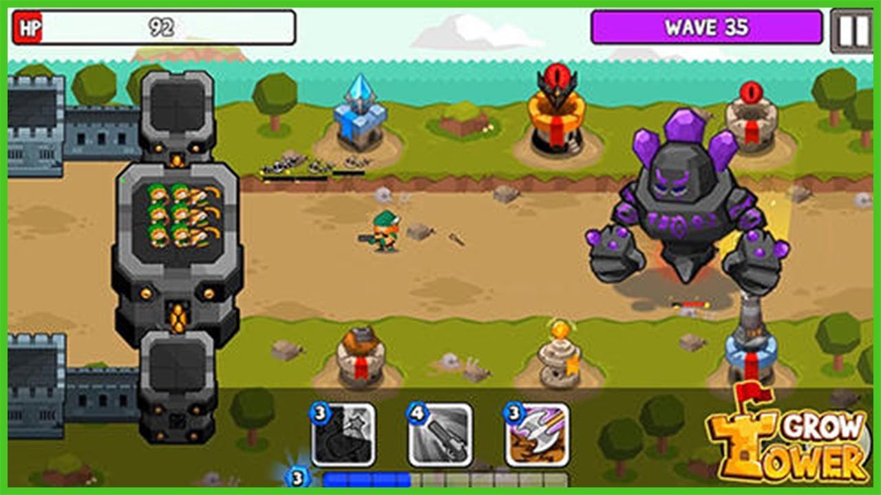 Grow Tower Castle Defender TD YouTube