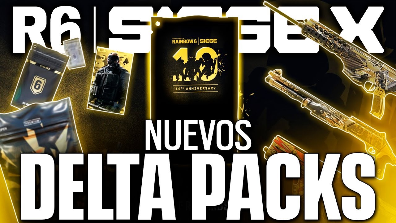 Nuevos DELTA PACKS en RAINBOW SIX SIEGE X Gameplay Español - YouTube