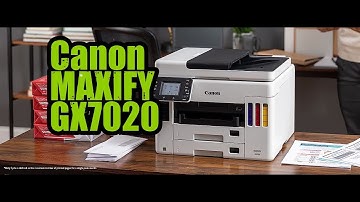 Review Canon MAXIFY GX7020  Wireless MegaTank All in One Supertank Printer  Print, Copy, Scan, Fax