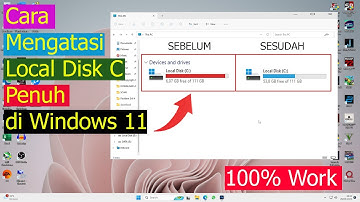 Cara Mengatasi Local Disk C Penuh di Windows 11