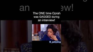OPRAH WAS GAGGING, I THINK SHE WAS EXPECTING A DIFFERENT ANSWER BUT SHE WASN’T HAVING IT 😂 #short