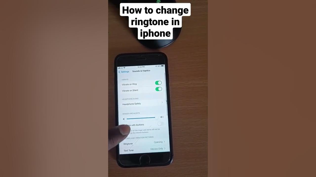 How to change ringtone in iOS, iPhone